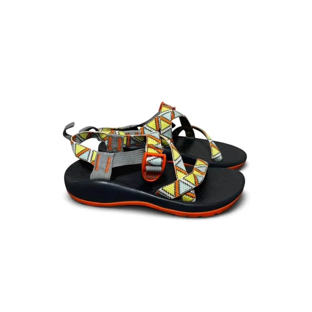 Chaco Z/1 EcoTread Z Strap Toe Loop Sport Sandal Kids 5 Women’s 6.5 Triangle